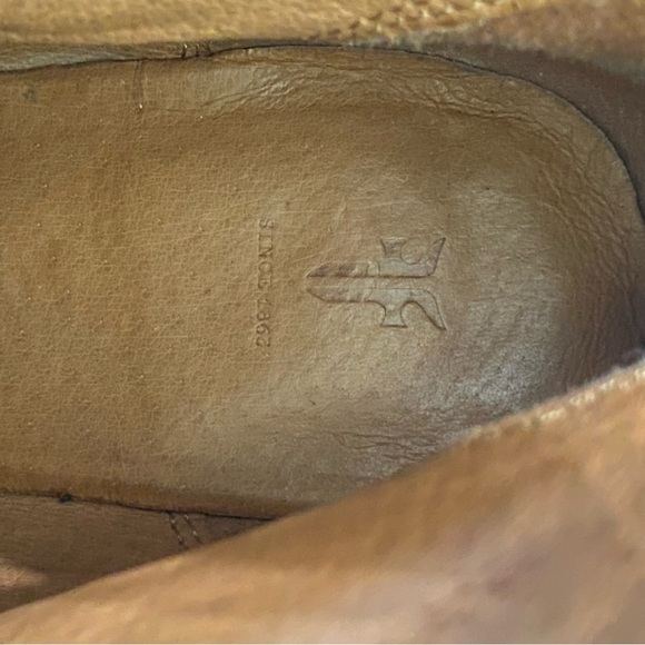 FRYE Reina Black Suede Leather Western Bootie Sz 9 - Picture 7 of 17